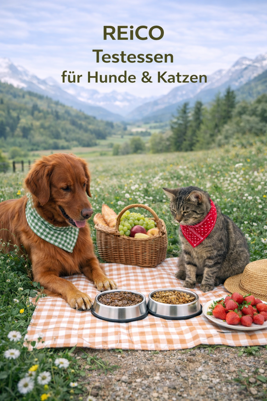 Reico Probierpaket  Jetzt Testessen fr Hund oder Katze | LiebeFttern - REiCO  Hundefutter, Pferdeprodukte, Reico Katzenfutter und REICO Pferdeprodukte.  Artgerechtes und Gesundes Reico Futter.