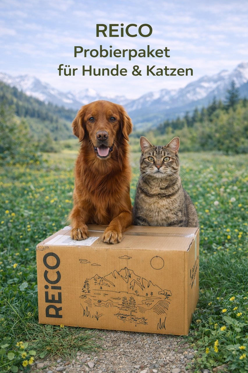 REiCO Probierpaket - das Festessen Paket für Hunde und Katzen