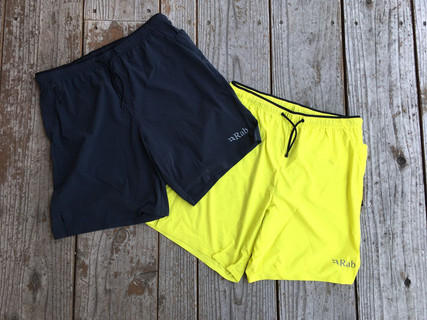 Rab(ラブ) Talus Shorts 各¥8,000(+TAX)