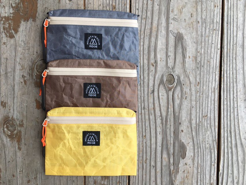 RIDGE MOUNTAIN GEAR(リッジマウンテンギア) Travel Pouch Plus 各¥3,273~¥3,455(+TAX)
