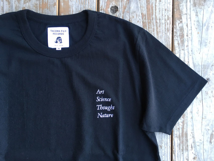 TACOMA FUJI RECORDS（タコマフジレコード） Art Science Thought Nature SS designed by Shuntaro Watanabe　￥5,800（＋TAX）