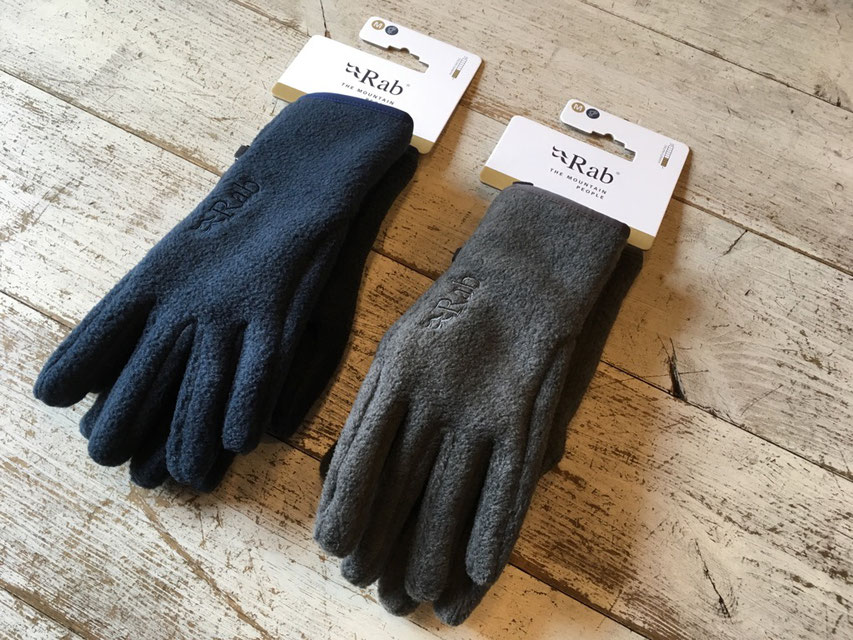 Rab（ラブ） Longitude Glove　各￥3,800（＋TAX）