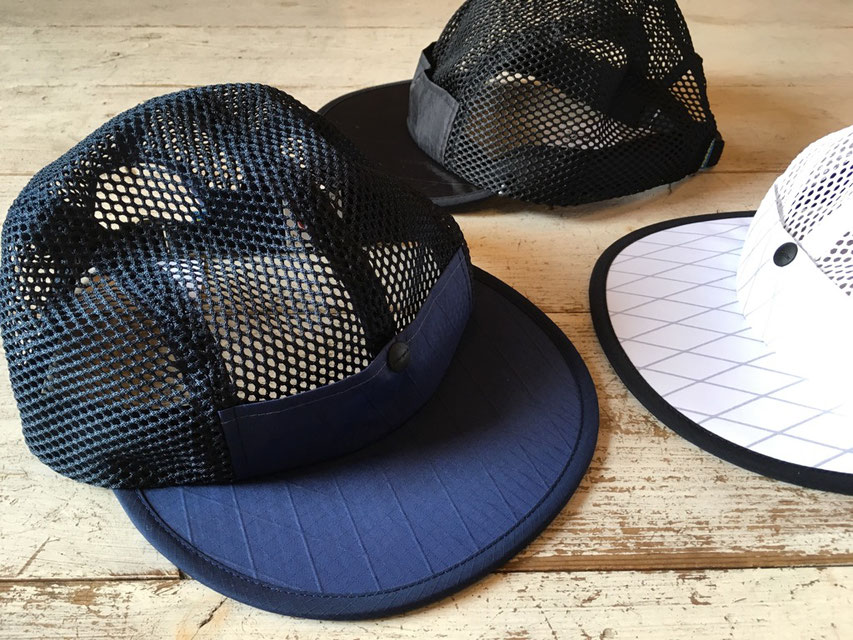 velo spica（ヴェロスピカ） Canopy "X-PAC" Long Brim　各￥6,300（+TAX）