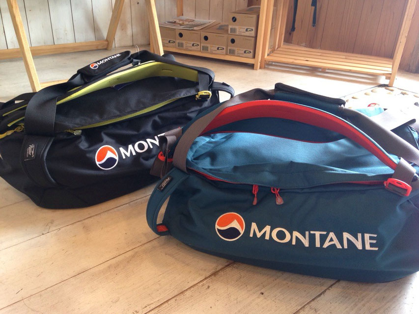 MONTANE(モンテイン)TRANSITION 35 KIT BAG 各¥11,880(税込)