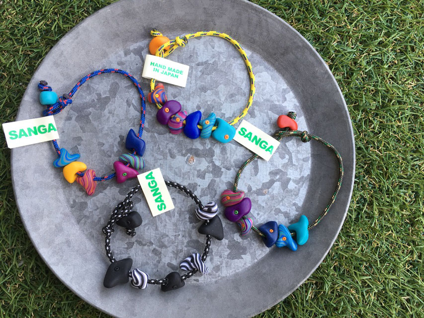 SANGA(サンガ) BRACELET STONE 各¥3,456(税込)