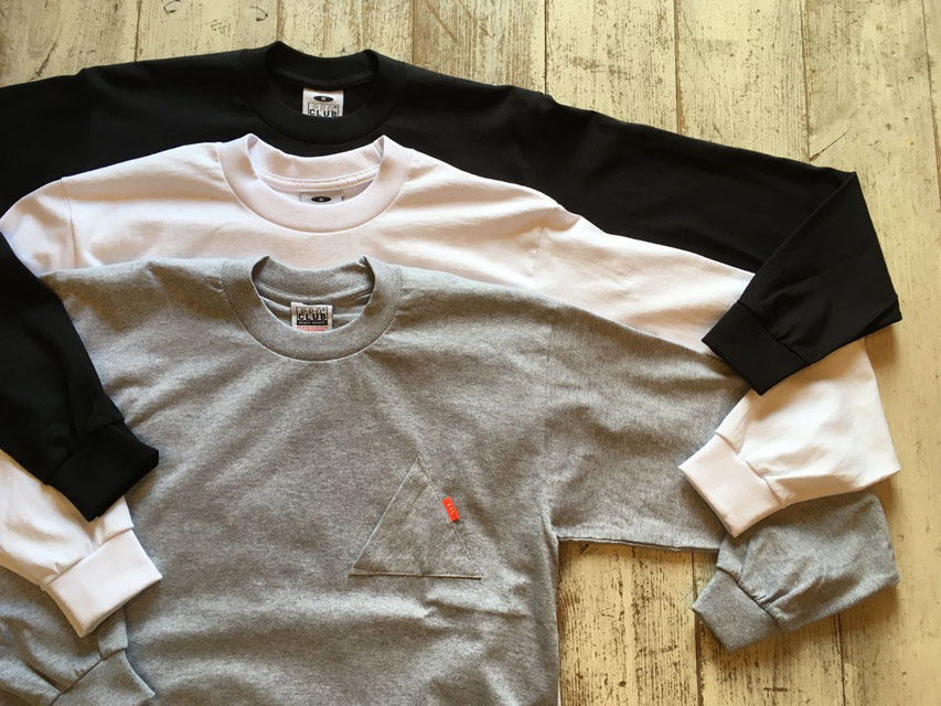EYL(Enjoy Your Life !)Traiangle Pocket L/S TEE 各¥5,000(+TAX)