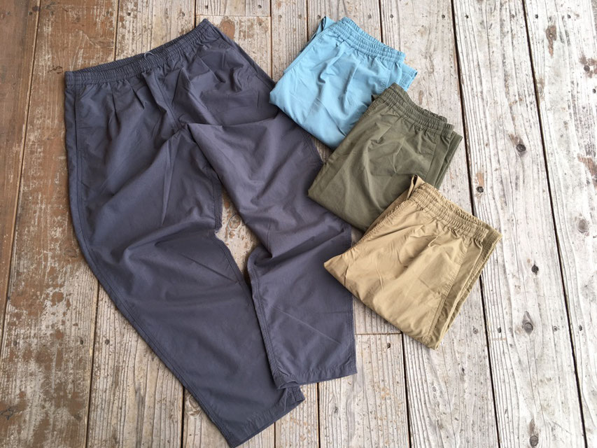 BURLAP OUTFITTER(バーラップアウトフィッター) TRACK PANT 各¥9,000(+TAX)