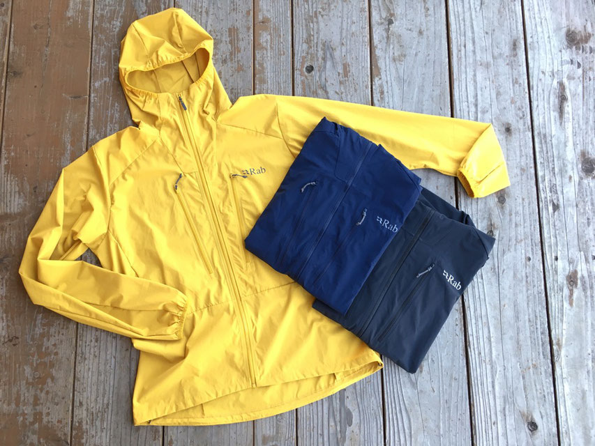 Rab(ラブ) Borealis Jacket 各¥11,000(+TAX)
