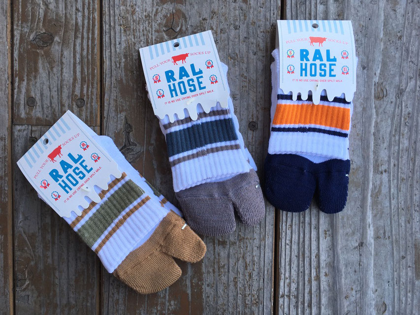 RAL(ラル) Tabby Sport 各¥2,400(+TAX)