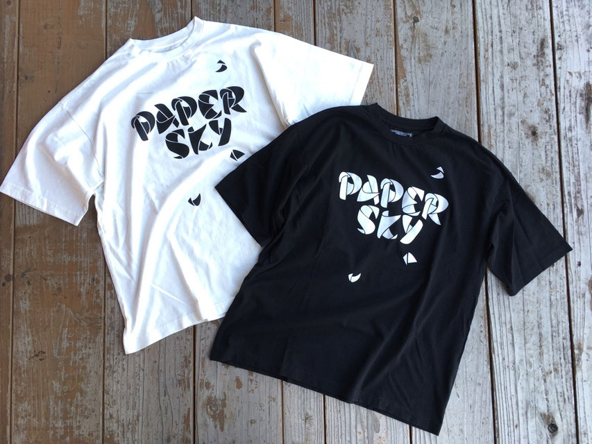 PAPERSKY WEAR（ペーパースカイウェア） Classic Paper Logo T-SHIRT　各￥7,000（+TAX）