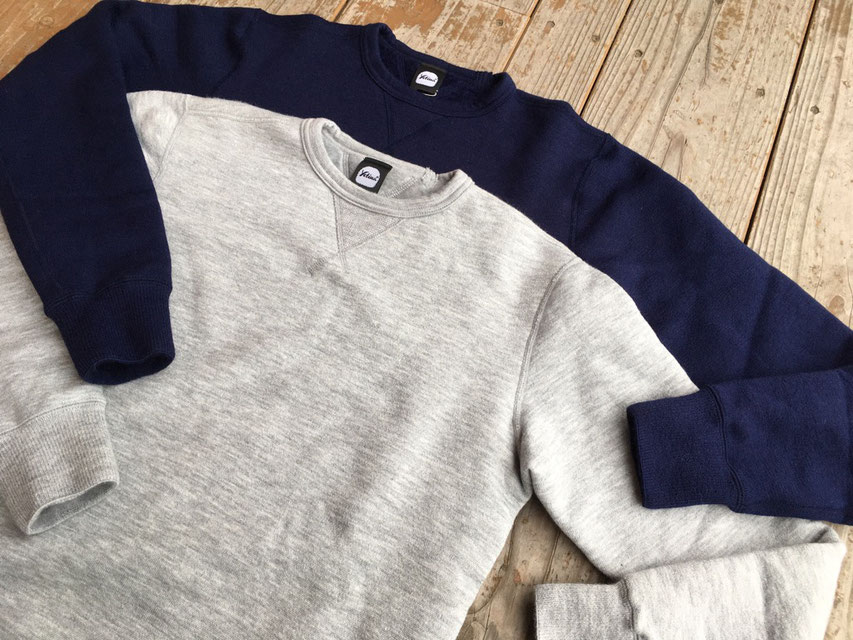 Yetina(イエティナ) sweatshirt 各¥18,000(+TAX)