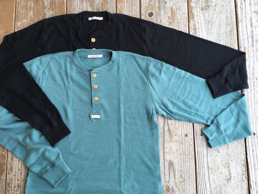 ACLIMA(アクリマ) WARMWOOL GRANDDAD SHIRT ¥11,000(+TAX)