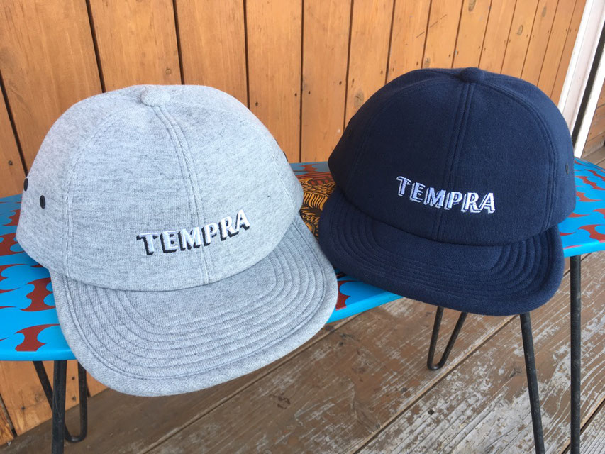tempra cycle(テンプラサイクル) tempra Logo Sweat Cap 各¥7,200(+TAX)
