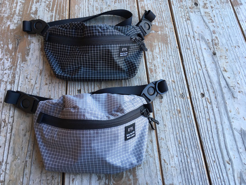 EYL(Enjoy Your Life !) Waist Bag 各¥7,000(+TAX)