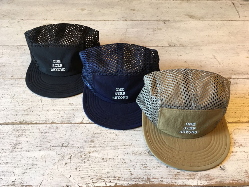 ELDORESO(エルドレッソ) BEYOND MESH CAP 各¥6,480(税込)