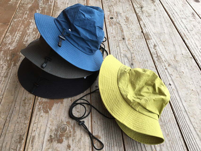 halo commodity(ハロ コモディティ) Salt Path Hat 各¥4,500(+TAX)