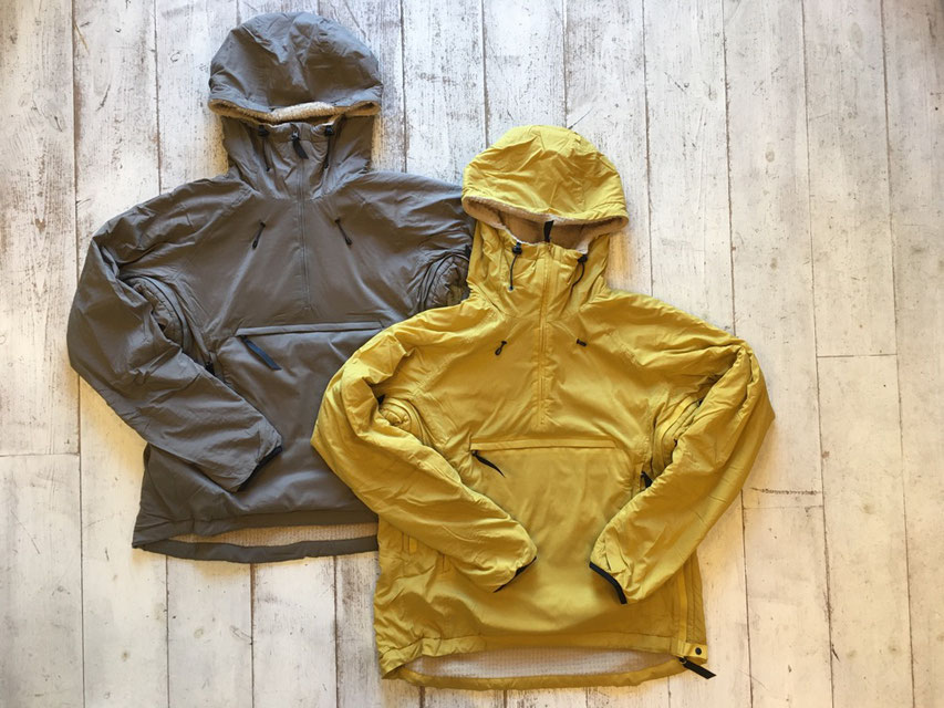 山と道(ヤマトミチ) Alpha Anorak 各¥35,640(税込)