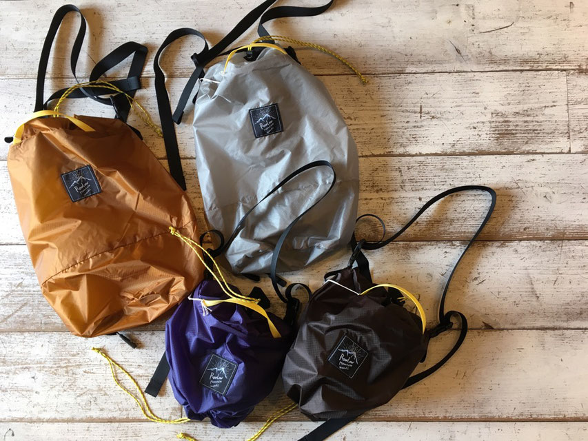 RawLow Mountain Works(ロウロウマウンテンワークス) Chubby Sack 各¥5,700(+TAX)
