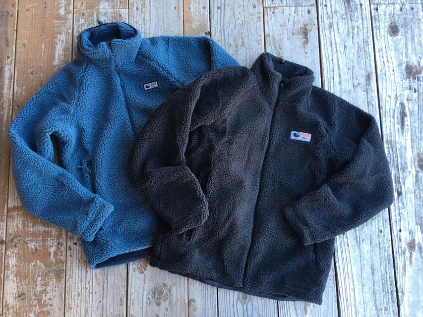 Rab(ラブ) Original Pile Jacket 各¥23,000(+TAX)