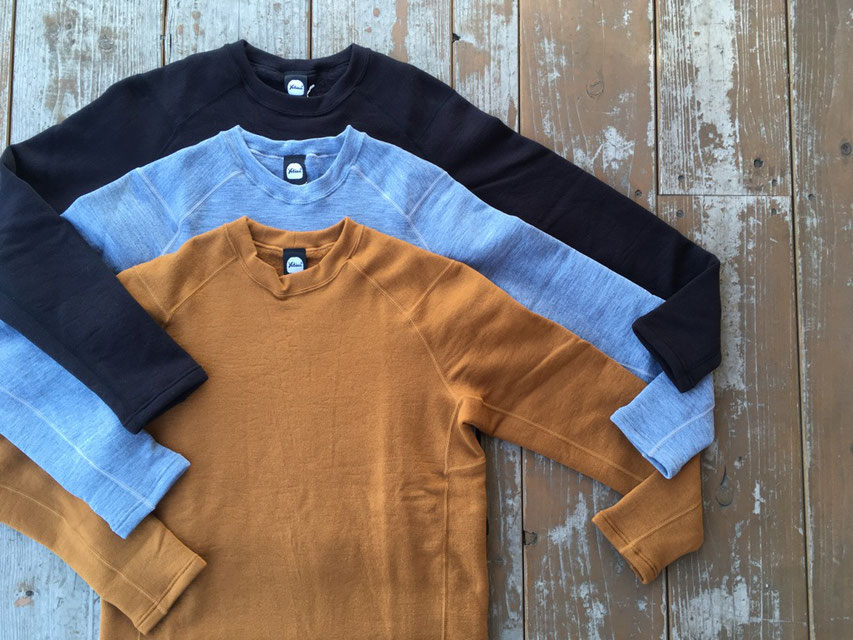 Yetina(イエティナ) light crew neck ¥14,000(+TAX)