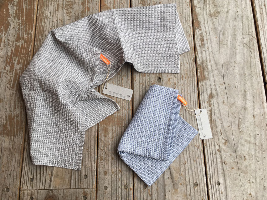 RIDGE MOUNTAIN GEAR(リッジマウンテンギア) Waffle Towel 各¥3,455(+TAX)