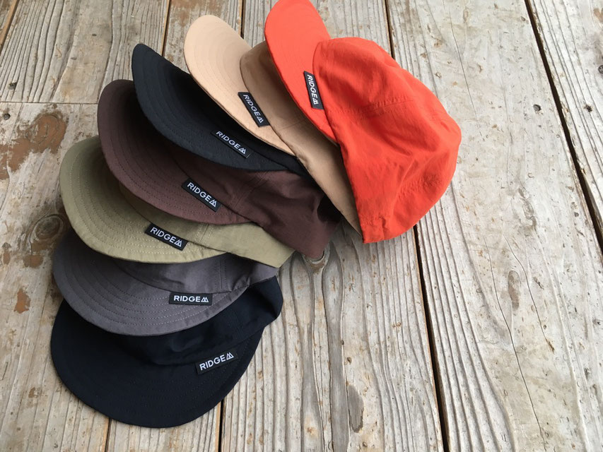 RIDGE MOUNTAIN GEAR(リッジマウンテンギア) Basic Cap 各¥6,364(+TAX)