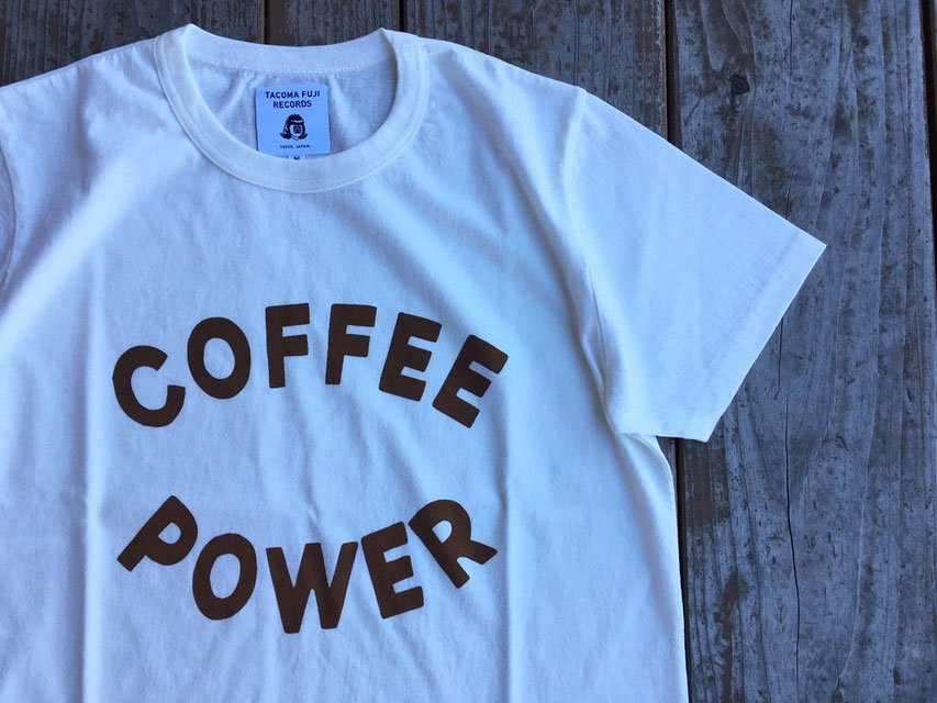 TACOMA FUJI RECORDS（タコマフジレコード） COFFEE POWER designed by Yunosuke　￥5,800（＋TAX）