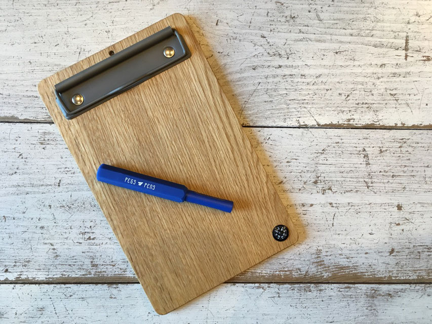 PAPERSKY(ペーパースカイ) クリップボード / CLIPBOARD & COMPASS ¥2,700(税込)※POP PENは別売りです。