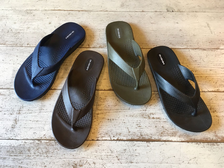 OKABASHI(オカバシ) Surf Flip Flop 各¥3,600(+TAX)