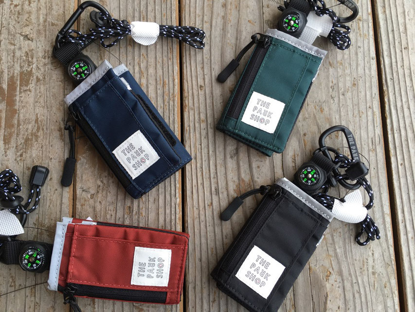 THE PARK SHOP(ザ・パークショップ) CITY PARK WALLET 各¥2,700(+TAX)