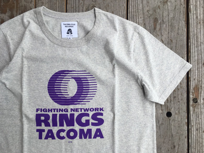 TACOMA FUJI RECOARDS(タコマフジレコード) RINGS TACOMA TEE re-designed by Jerry UKAI ¥5,800(+TAX)