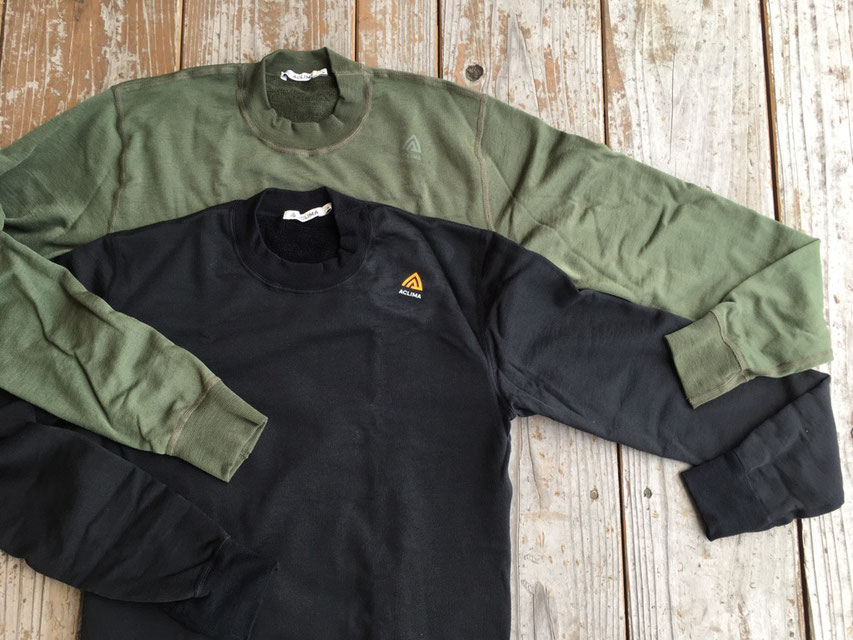 ACLIMA(アクリマ) HOTWOOL LIGHT CREW NECK ¥10,000(+TAX)