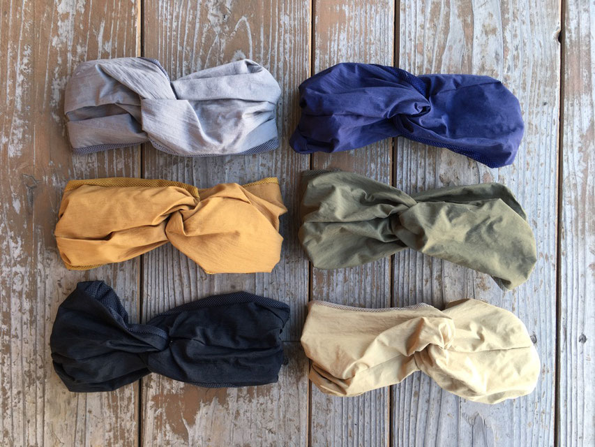 halo commodity(ハロ コモディティ) Salt Path Turban 各¥3,900(+TAX)