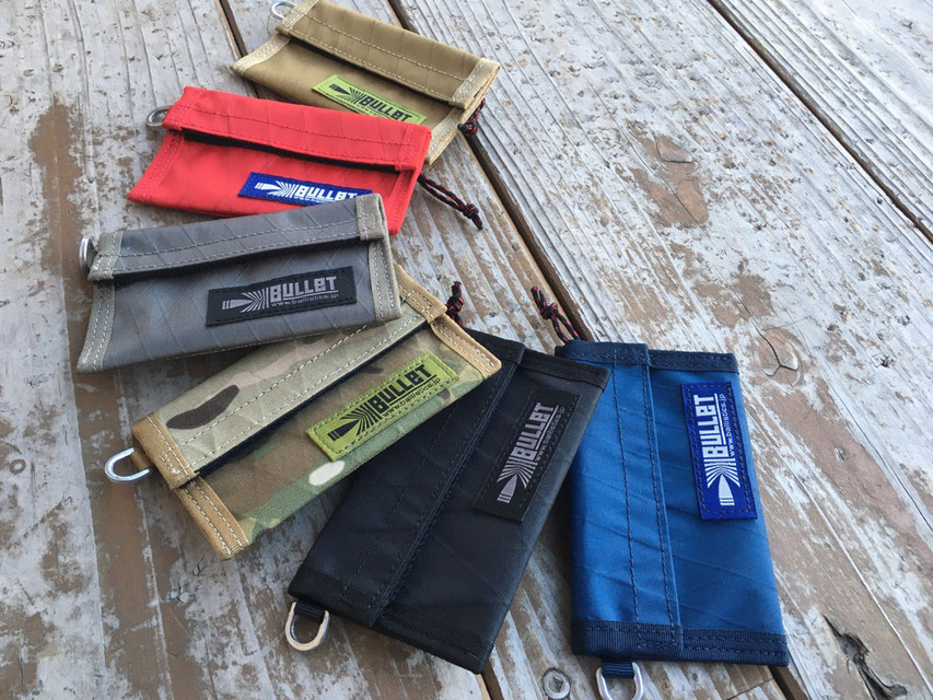 BALLISTICS（バリスティクス） MINIMUM WALLET　各￥3,500（+TAX）