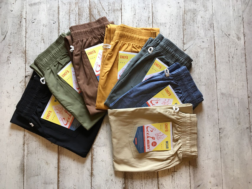 Cookman(クックマン) Chef Pants 各¥4,900(+TAX)