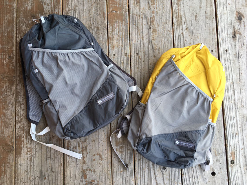 GOSSAMER GEAR(ゴッサマ―ギア) Minimalist 19 Daypack 各¥10,800(+TAX)