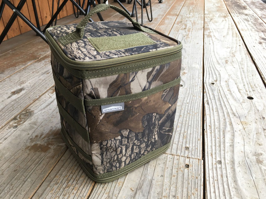 WHATNOT(ワットノット) MULTI STORAGE CASE TALL(Camo) ¥2,710(+TAX)