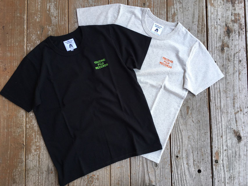 TACOMA FUJI RECOARDS(タコマフジレコード) TACOMA FUJI ZEBRA LOGO embroidery Tee designed by Jerry UKAI 各¥5,800(+TAX)