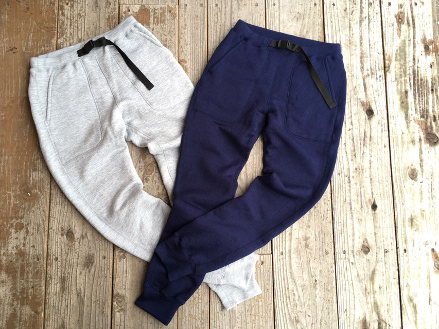 Yetina(イエティナ) sweat pants 各¥21,800(+TAX)