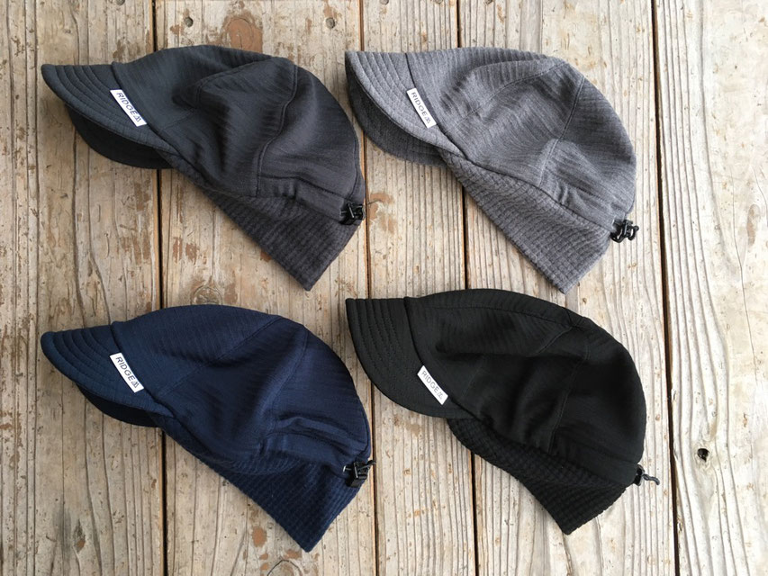 RIDGE MOUNTAIN GEAR(リッジマウンテンギア) Grid Merino Earmuff Cap 各¥11,091(+TAX)