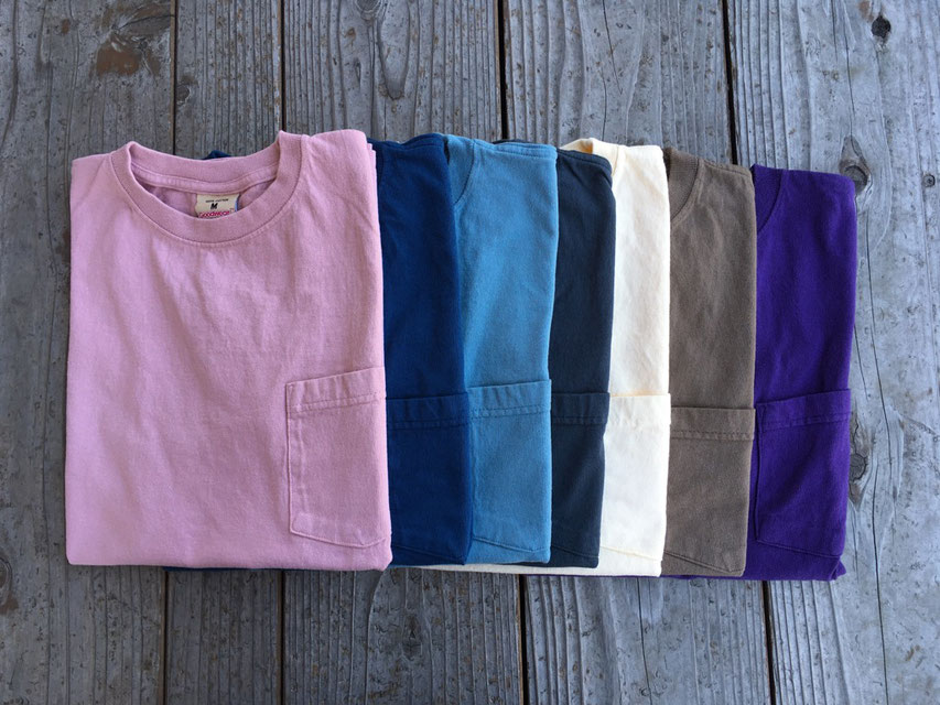 Goodwear(グッドウェア) SS Pocket Tee 各¥5,940(税込)