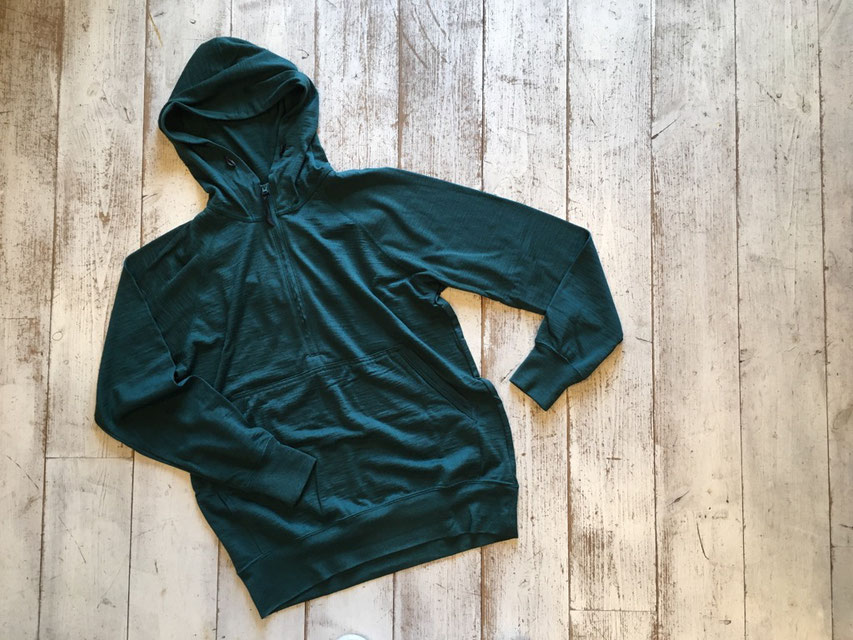 山と道(ヤマトミチ) Merino Hoody 各¥17,280(税込)