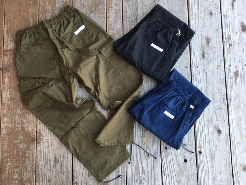 VOIRY(ヴォイリー) CARGO PANTS-CR 各¥9,500(+TAX)