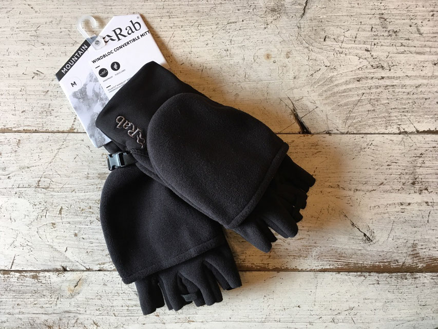 Rab(ラブ)Windbloc Convertible Mitt ¥5,940(税込)
