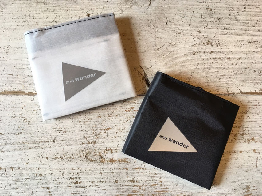 and wander(アンドワンダー)hybrid cuben fiber wallet ¥10,800(税込)