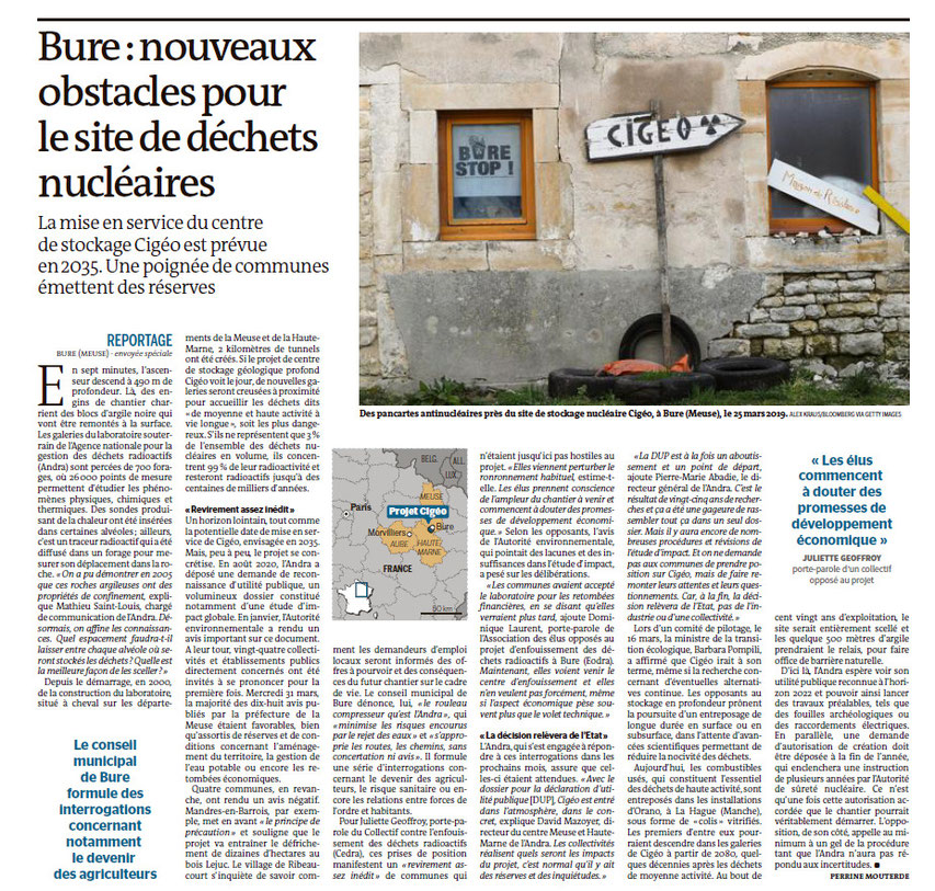 Le Monde, 1/04/2021