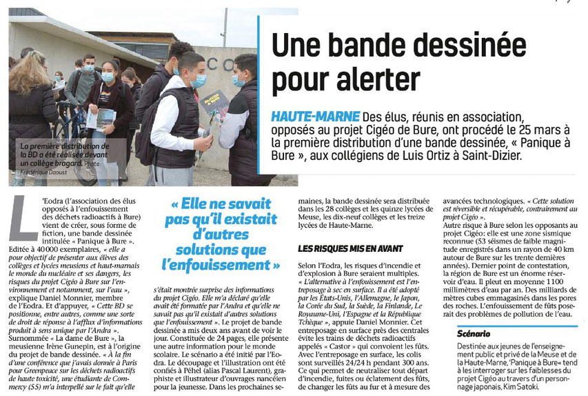Voix de la Haute-Marne, 2/04/2021