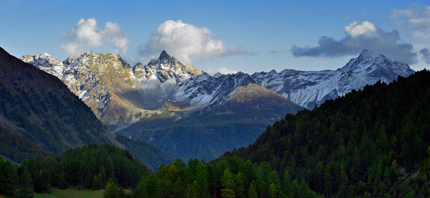 Piz Paradisin, Schweiz