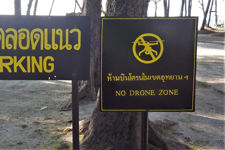 No Drone Zone Thailand - How to register your drone in Thailand