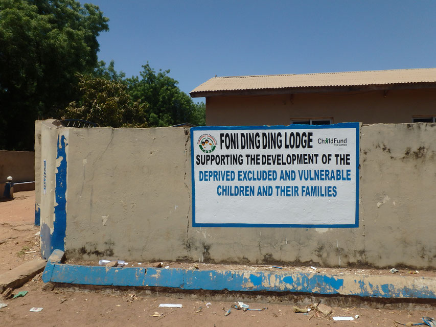 Bwiam, Foni Ding Ding Lodge, helping children in the Gambia